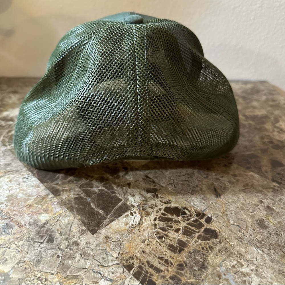 Bass Pro Club Green Trucker Adjustable Hat - Picture 5 of 8